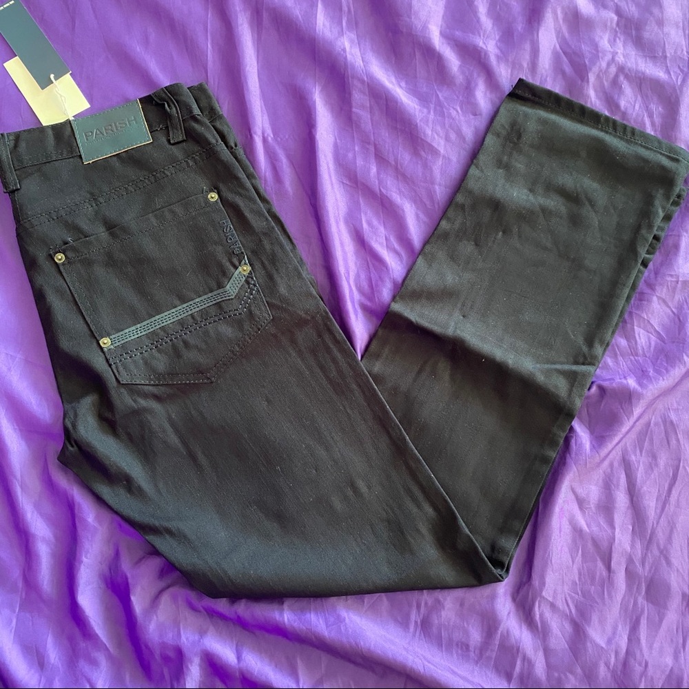 Men’s Parish Nation Dark Blue Straight Cut Jeans